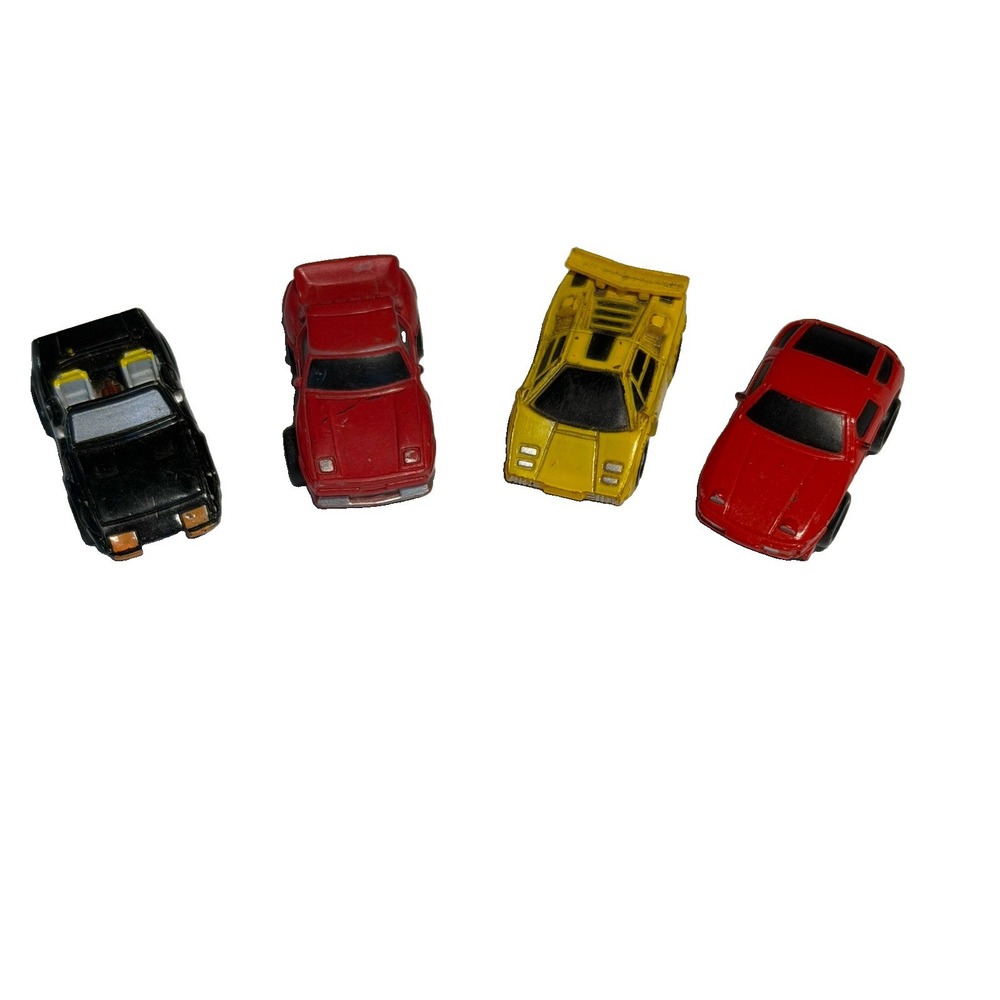 Vintage 1980s Funrise Mini Cars Lot Micro Machines Style Sports Cars
